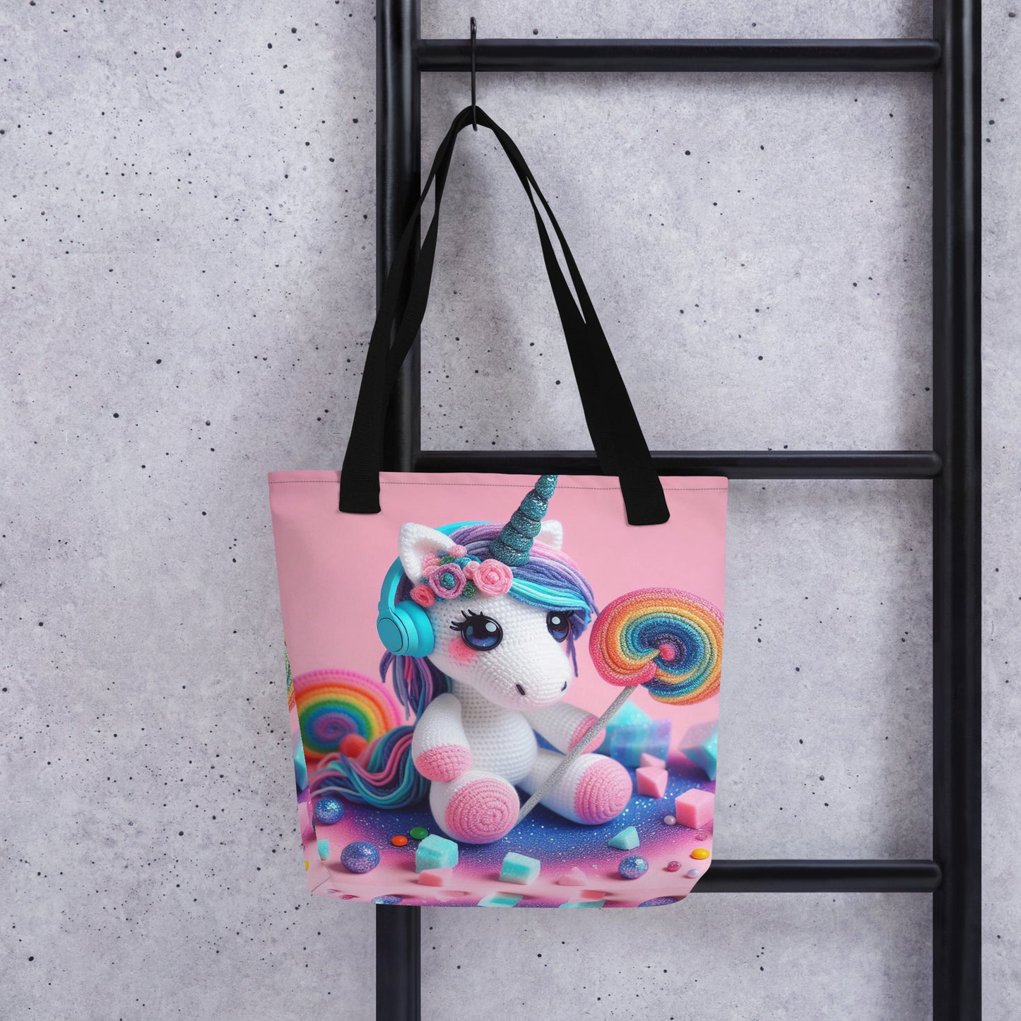 Crochet Unicorn #3Tote bag