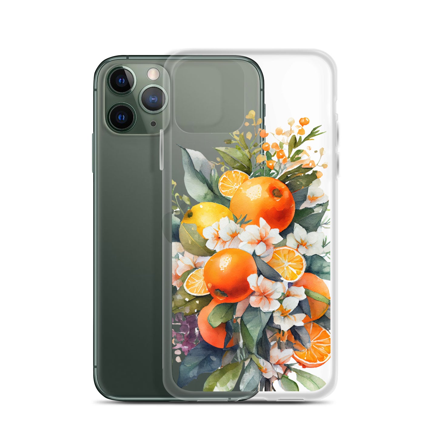 Oranges Clear Case for iPhone®