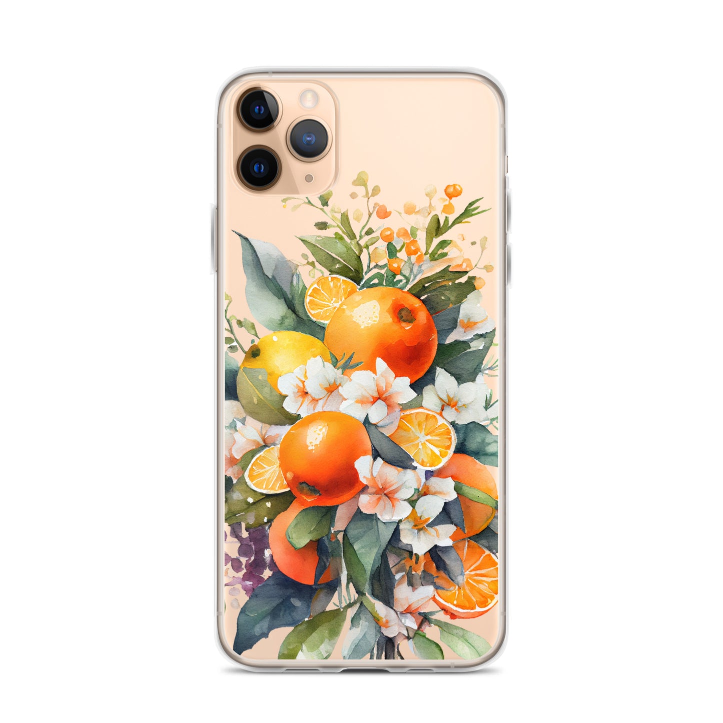 Oranges Clear Case for iPhone®