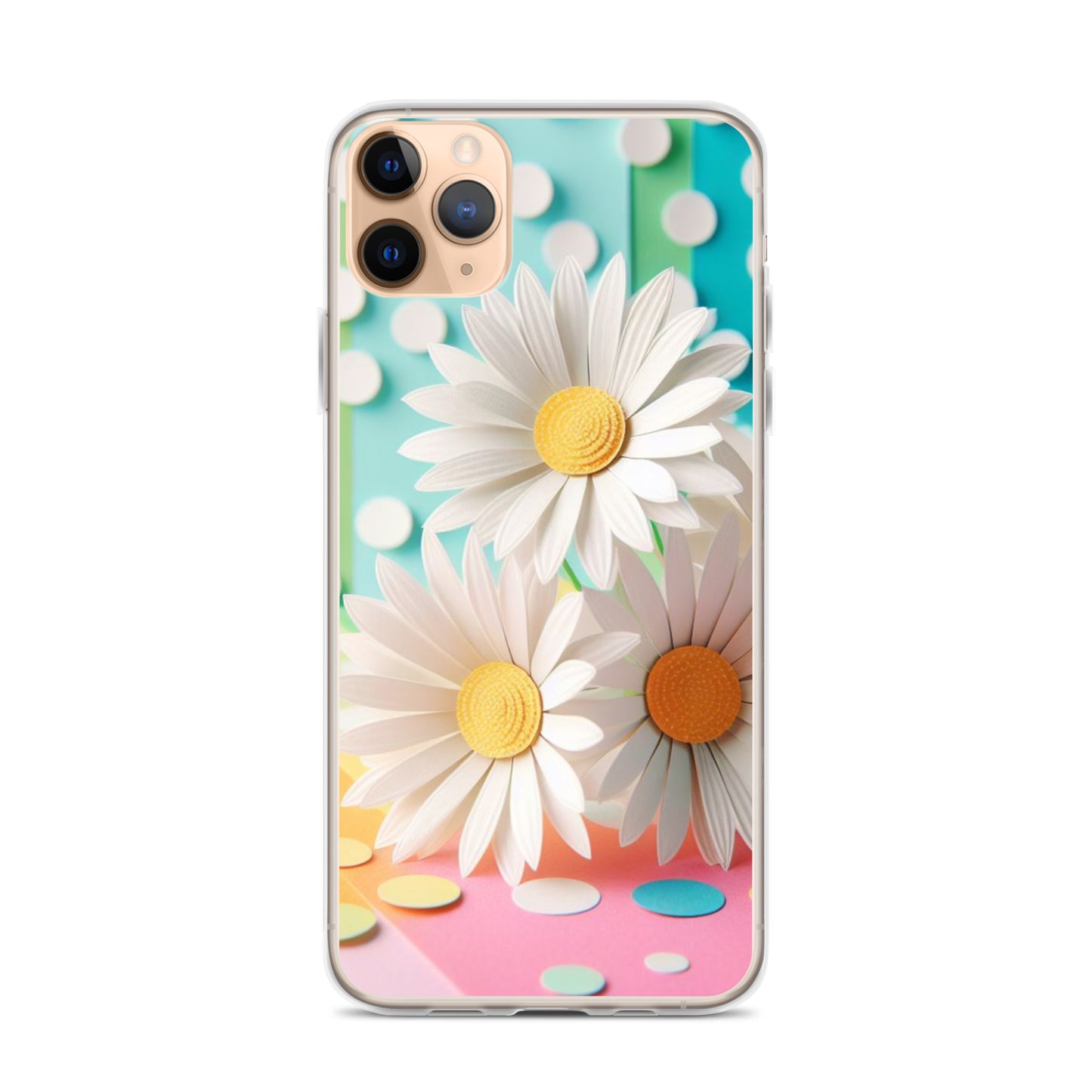 Paper Daisy Clear Case for iPhone®