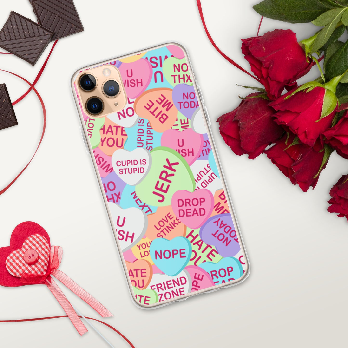 Cupid is Stupid Clear Case for iPhone®