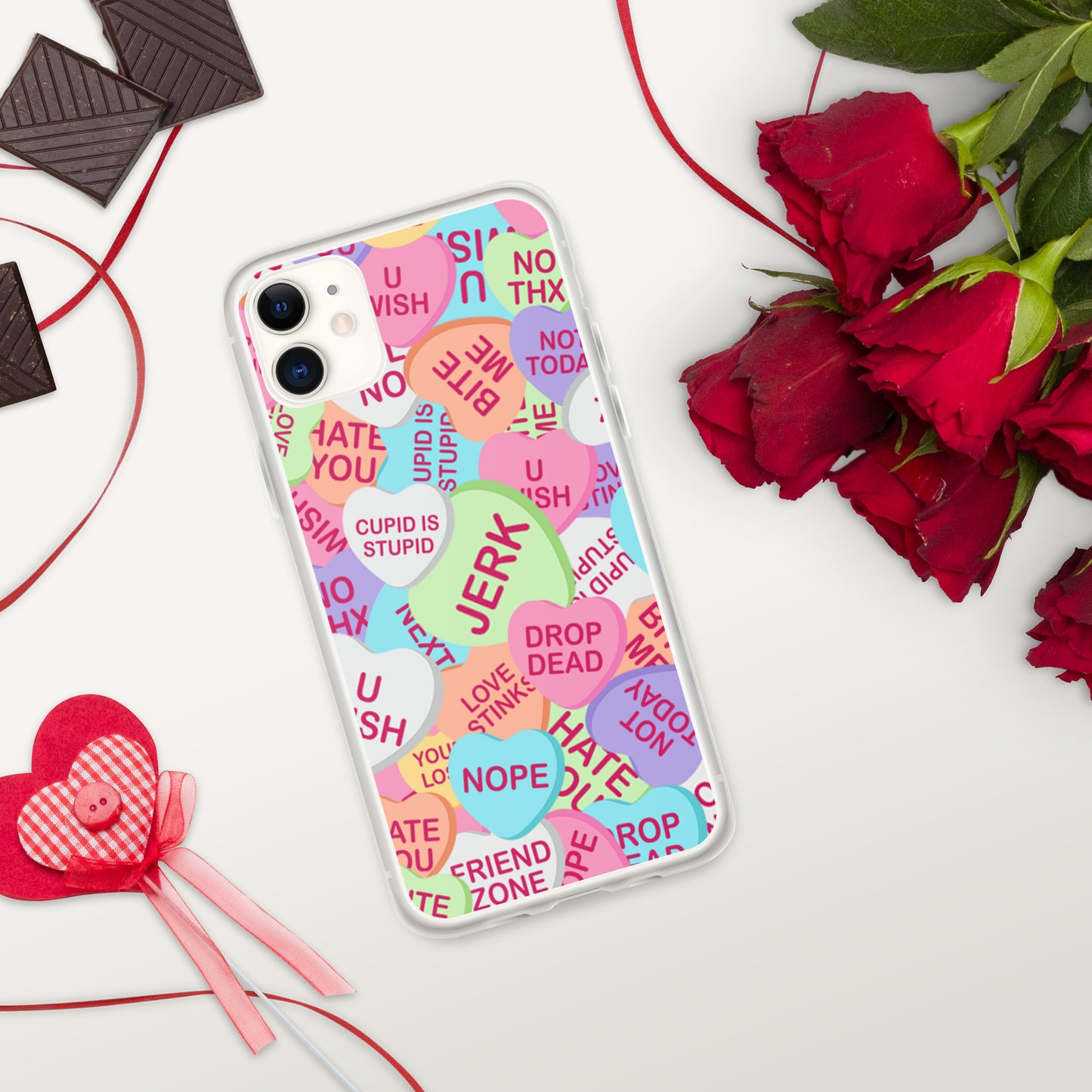 Cupid is Stupid Clear Case for iPhone®