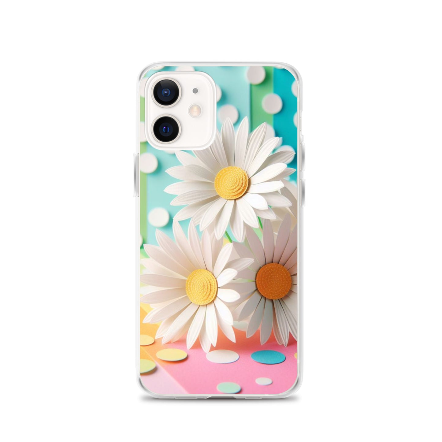 Paper Daisy Clear Case for iPhone®