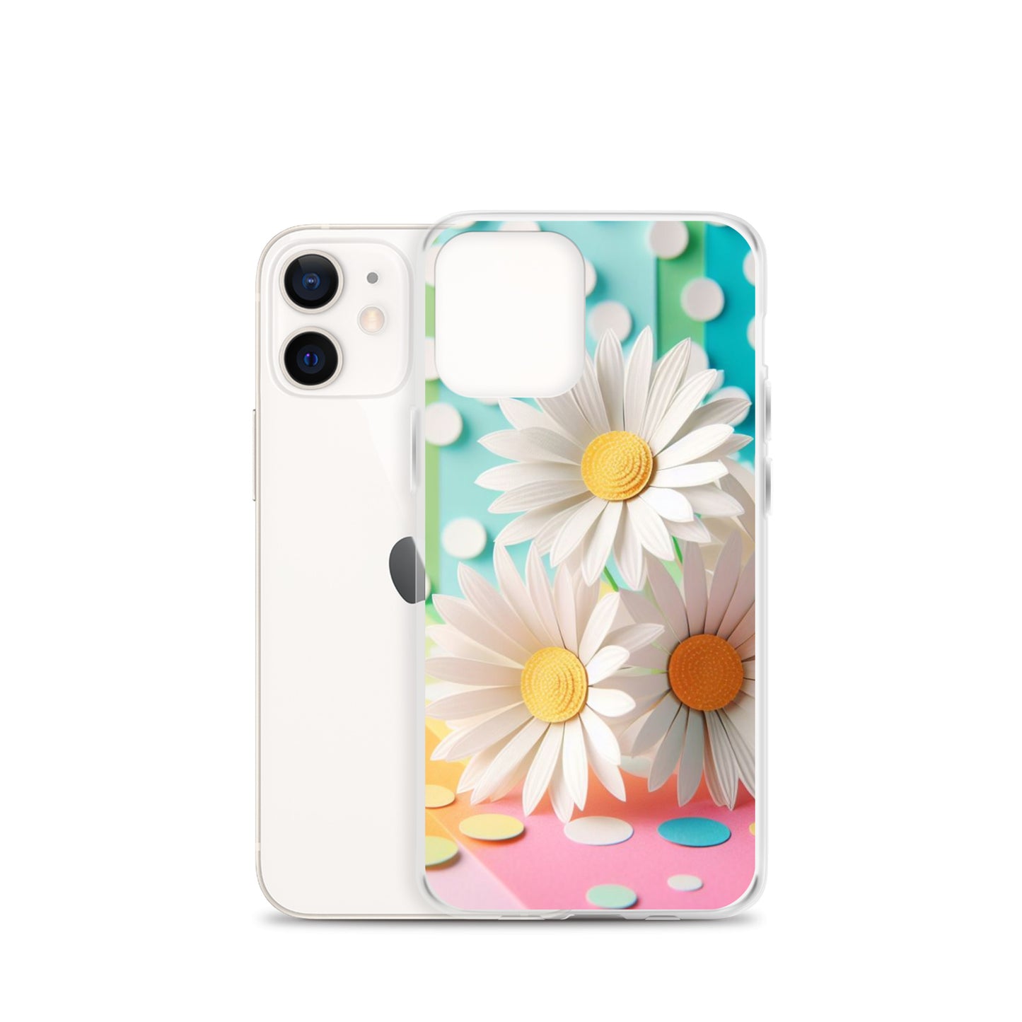 Paper Daisy Clear Case for iPhone®