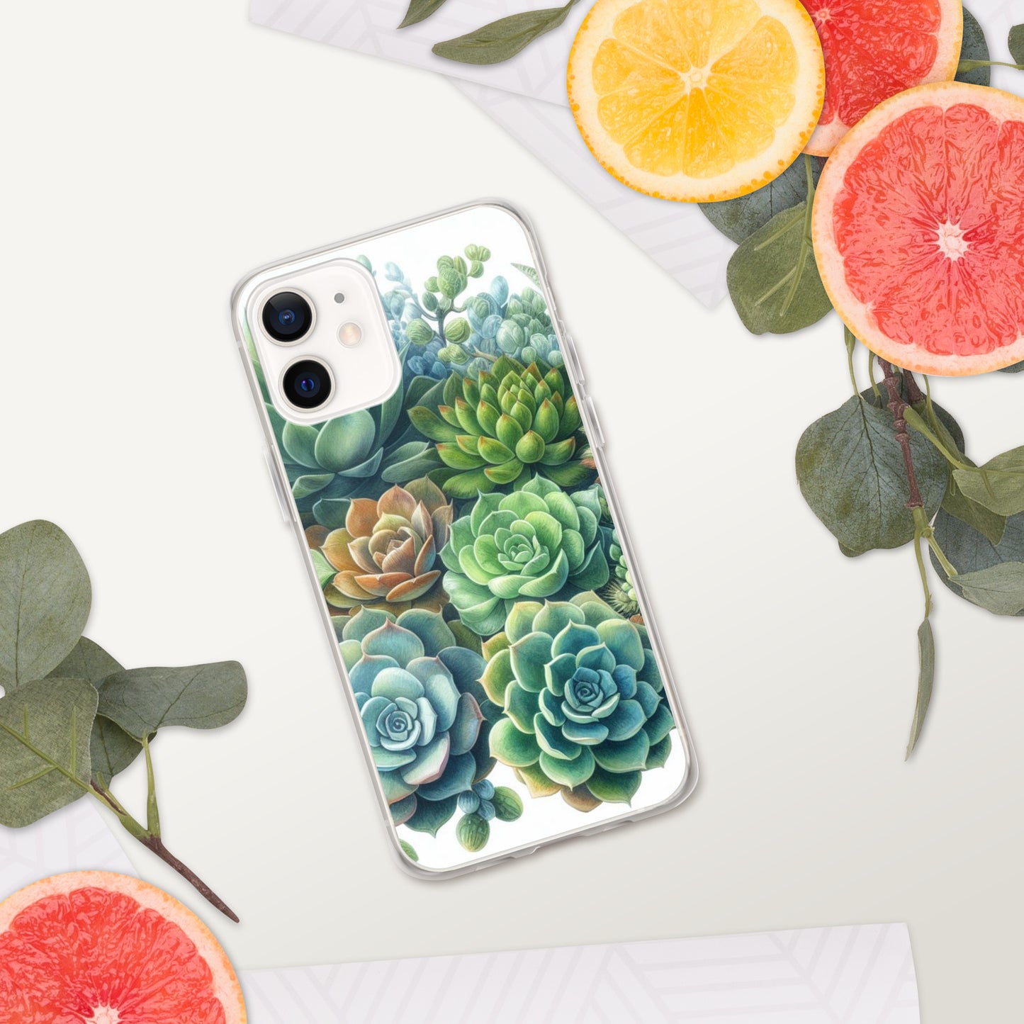 Succulent Clear Case for iPhone®