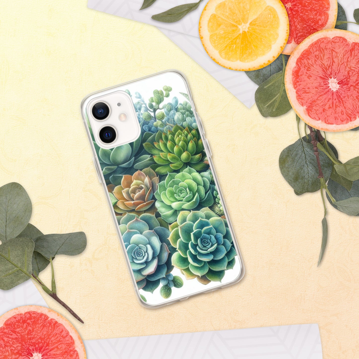 Succulent Clear Case for iPhone®