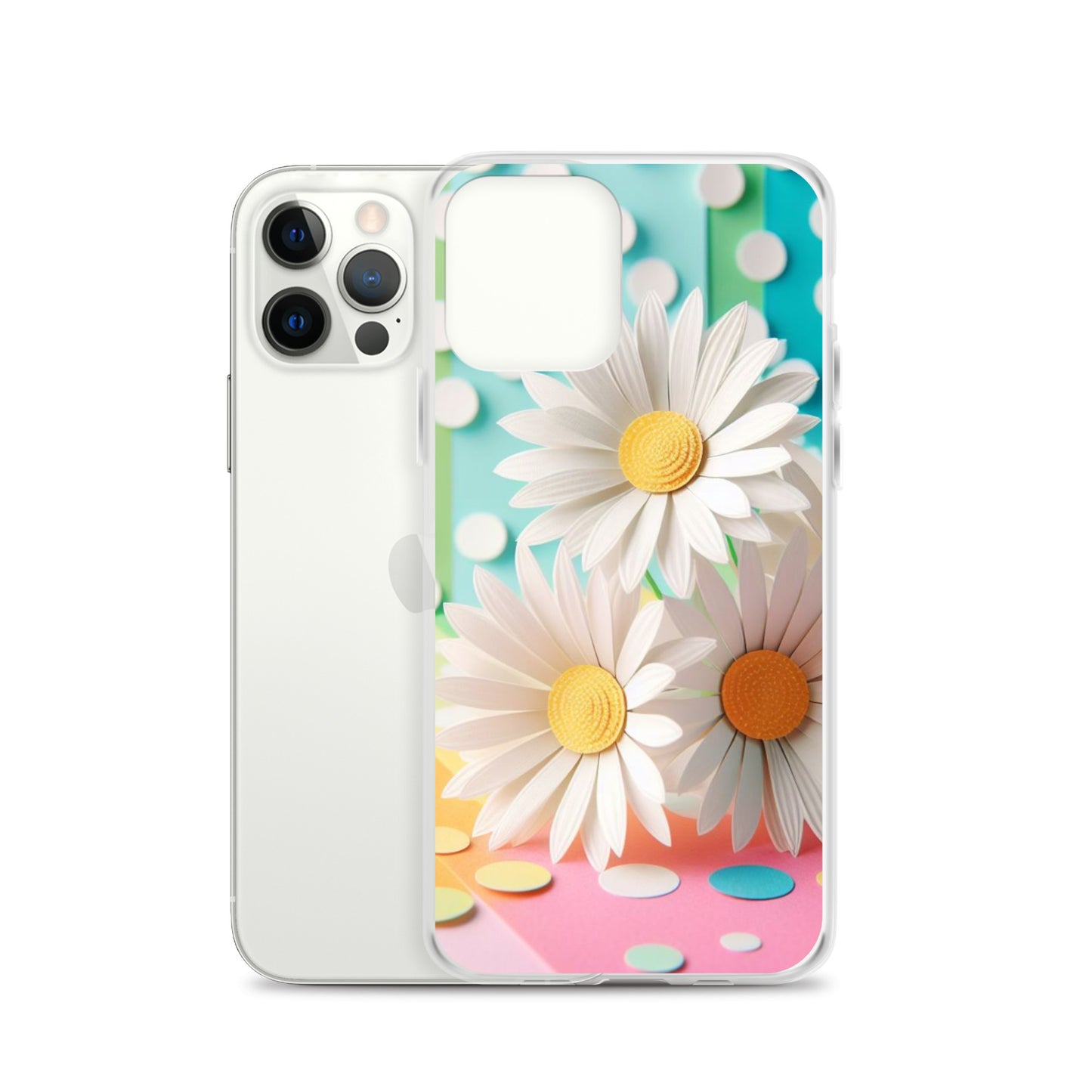 Paper Daisy Clear Case for iPhone®