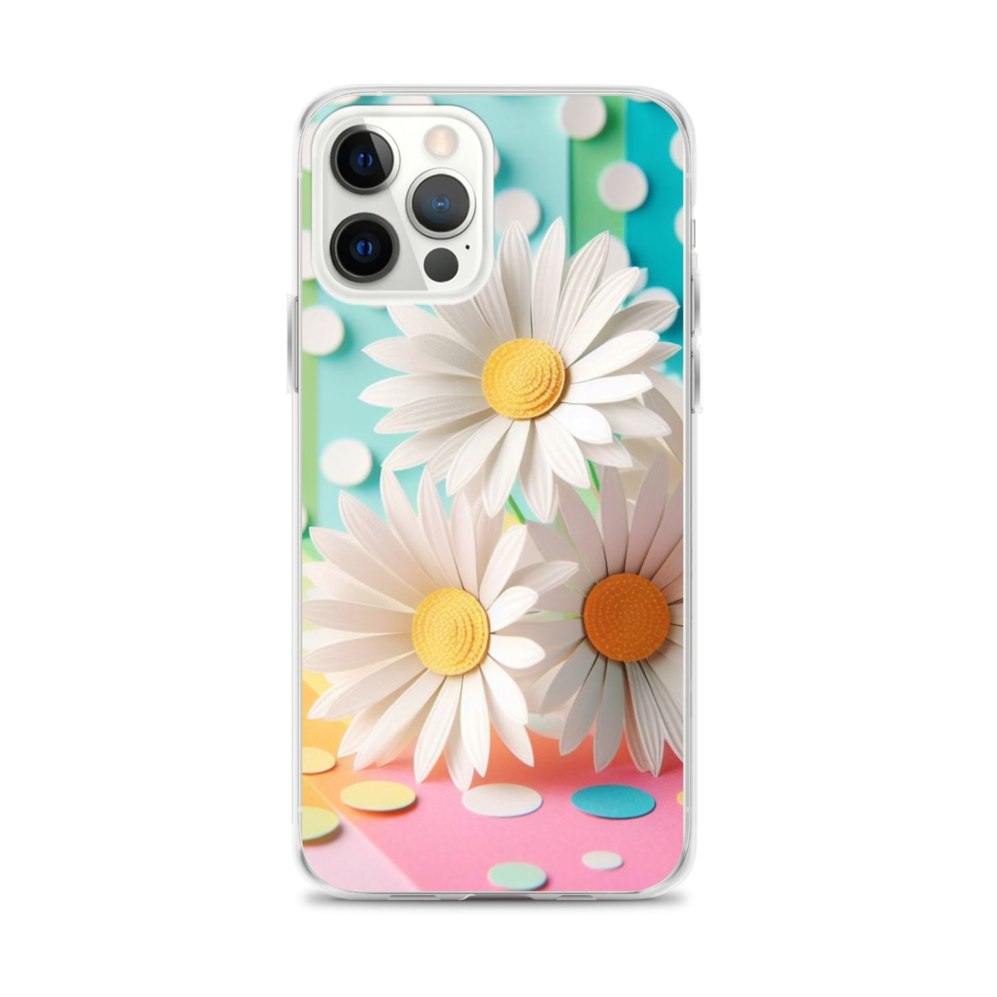 Paper Daisy Clear Case for iPhone®