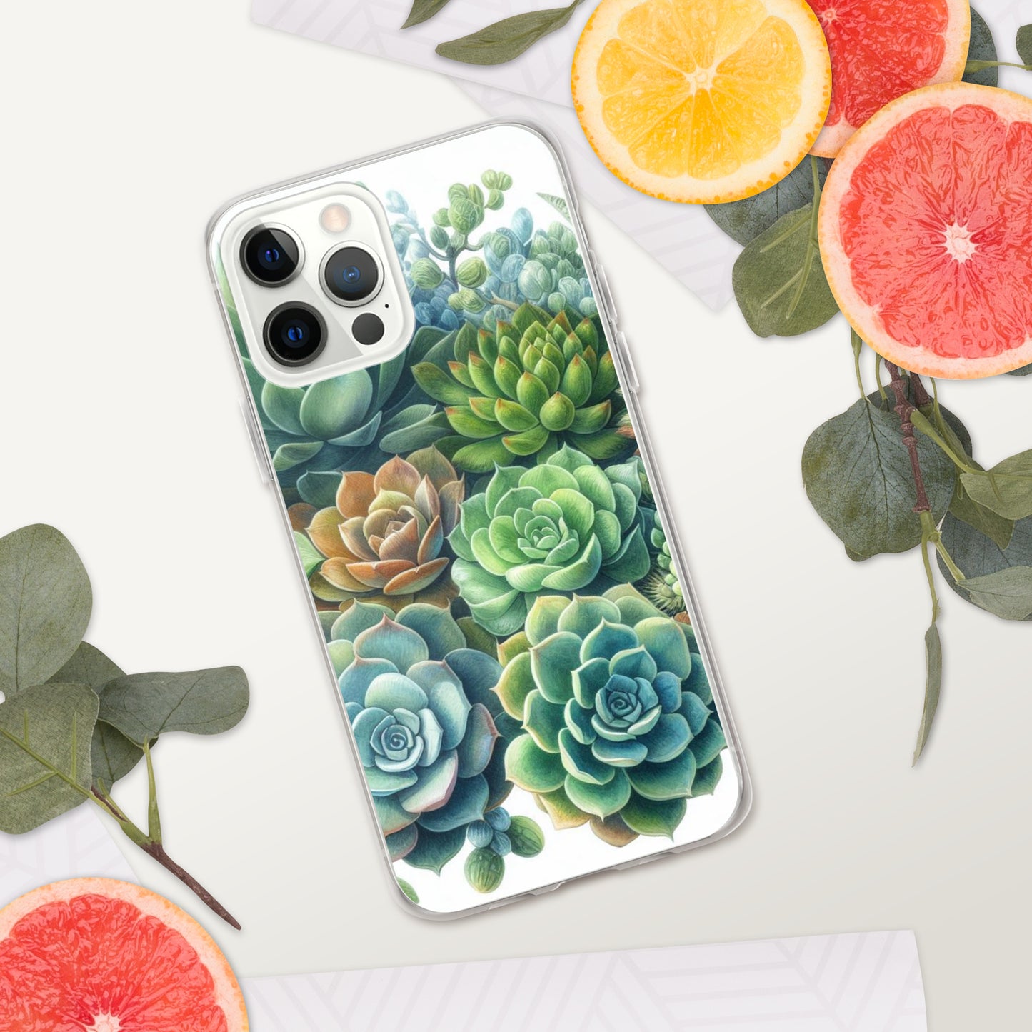 Succulent Clear Case for iPhone®