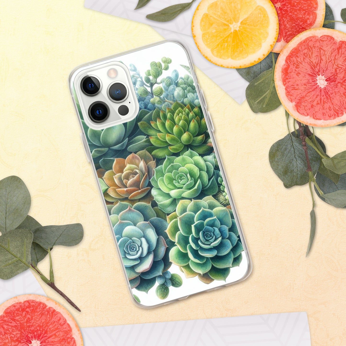 Succulent Clear Case for iPhone®