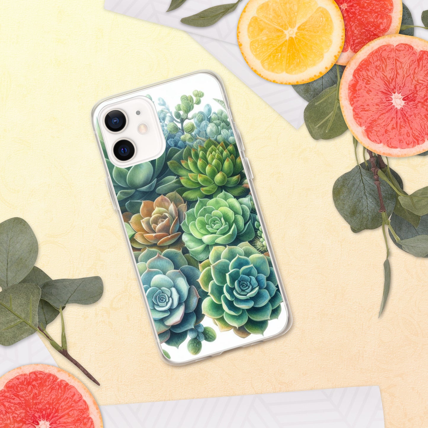 Succulent Clear Case for iPhone®