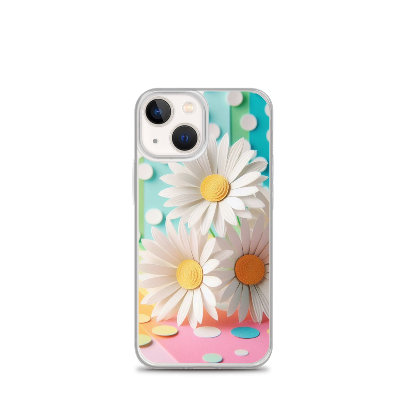 Paper Daisy Clear Case for iPhone®