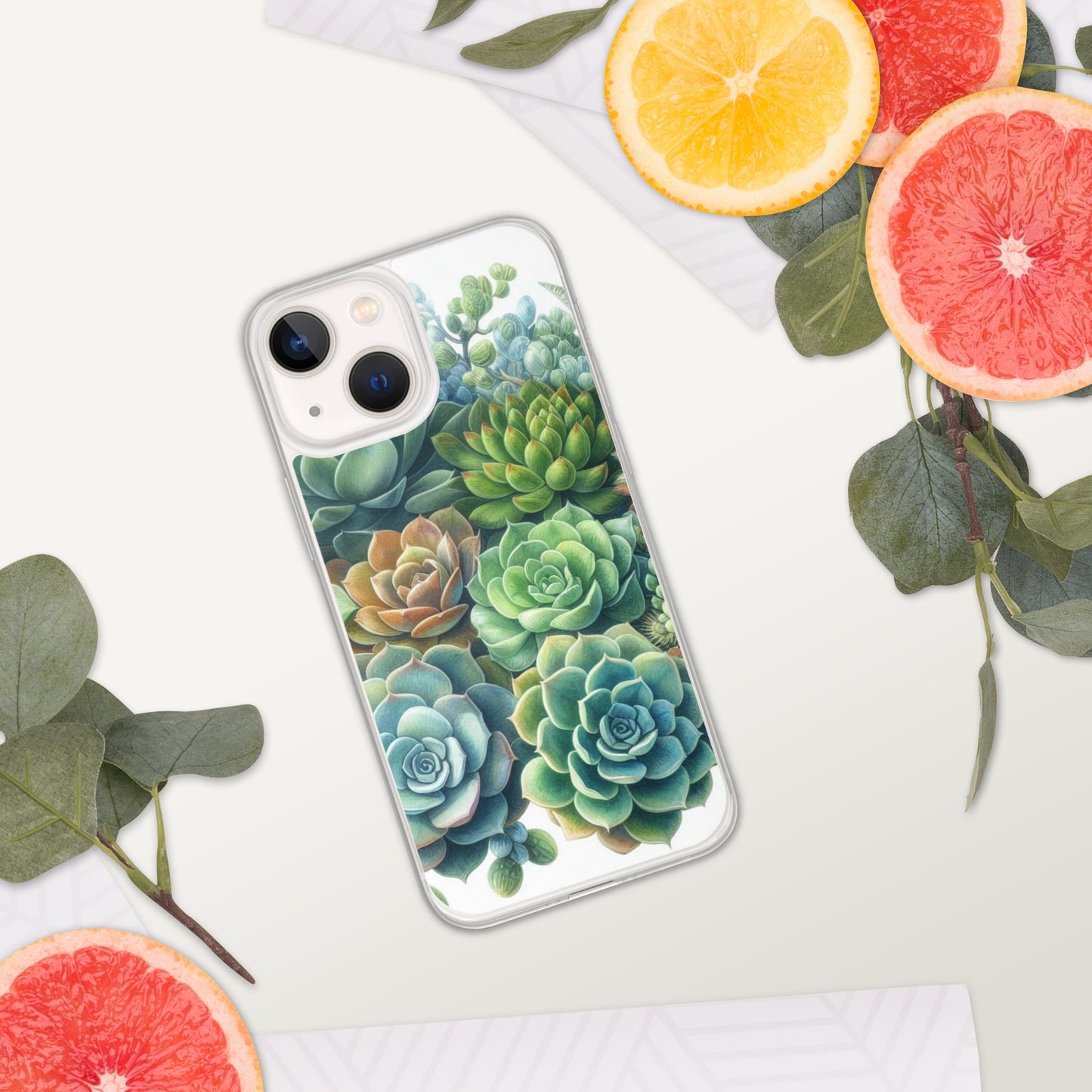 Succulent Clear Case for iPhone®