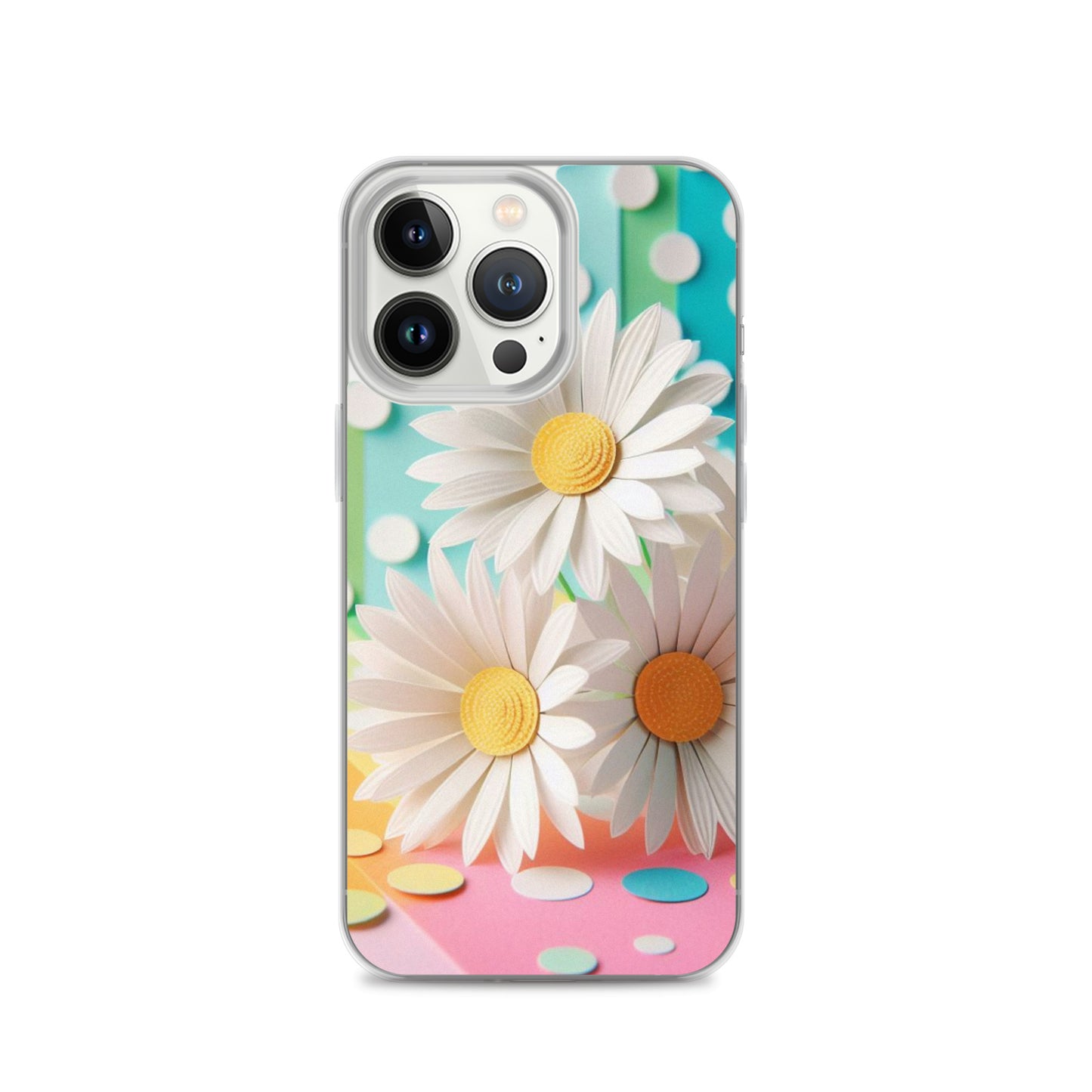 Paper Daisy Clear Case for iPhone®