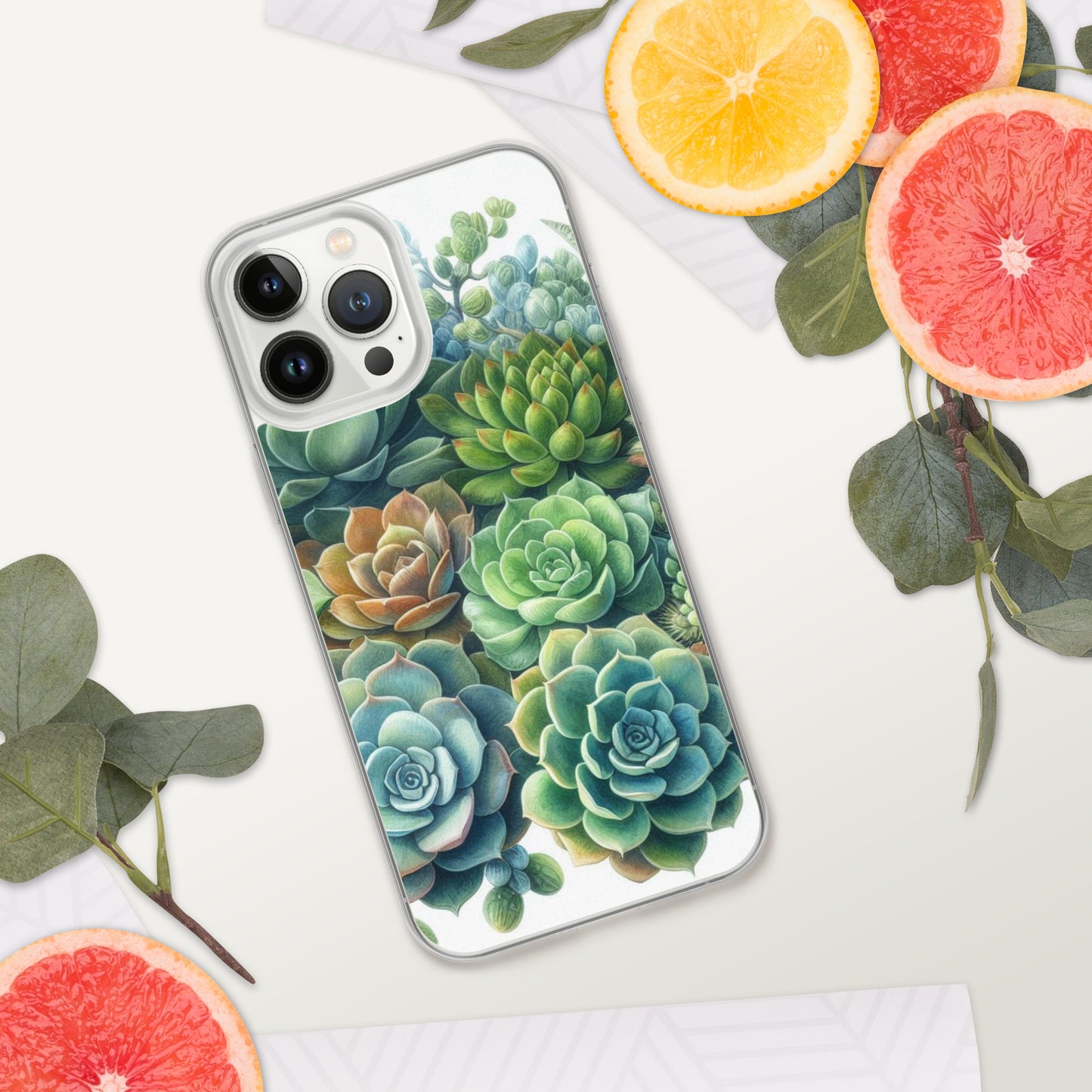 Succulent Clear Case for iPhone®