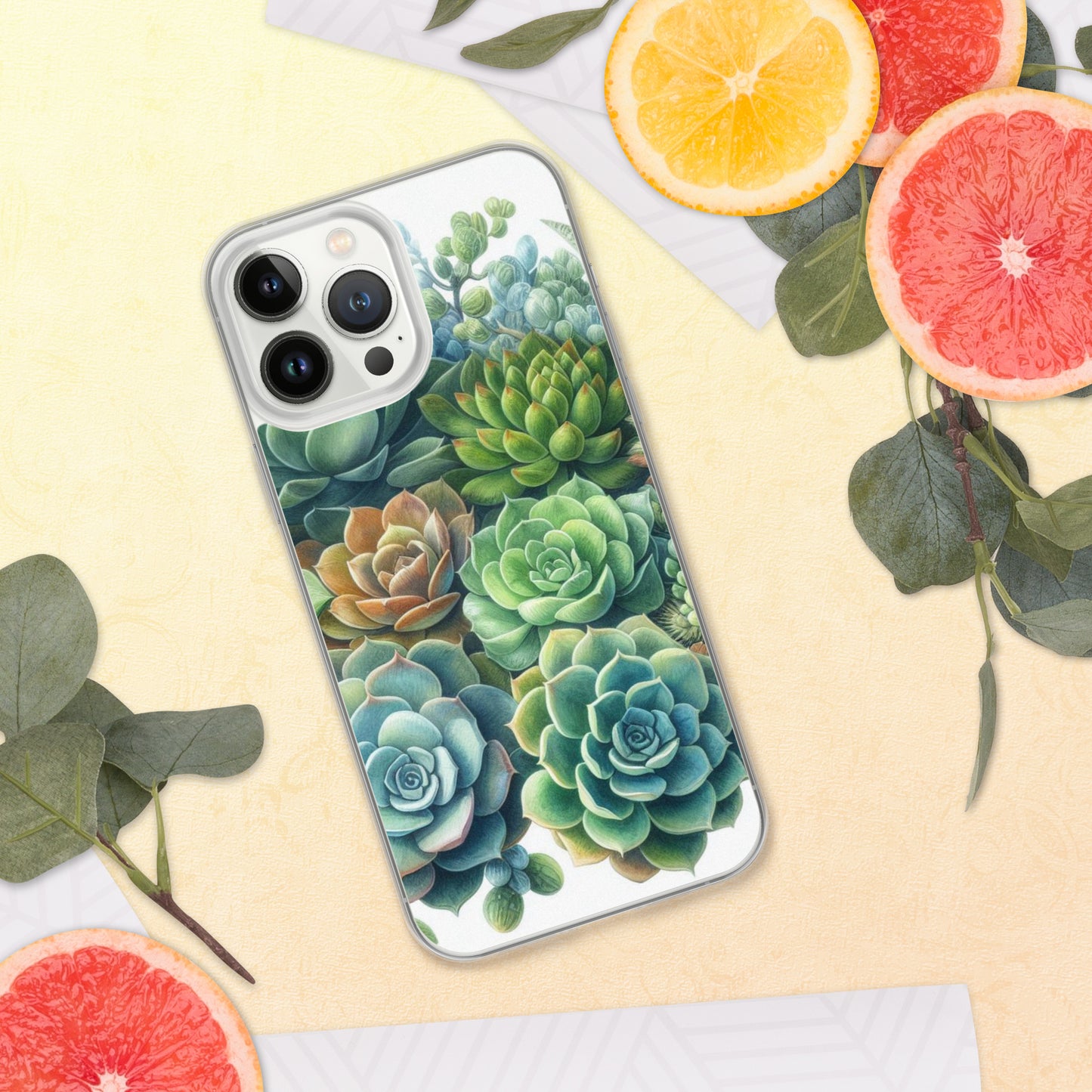 Succulent Clear Case for iPhone®