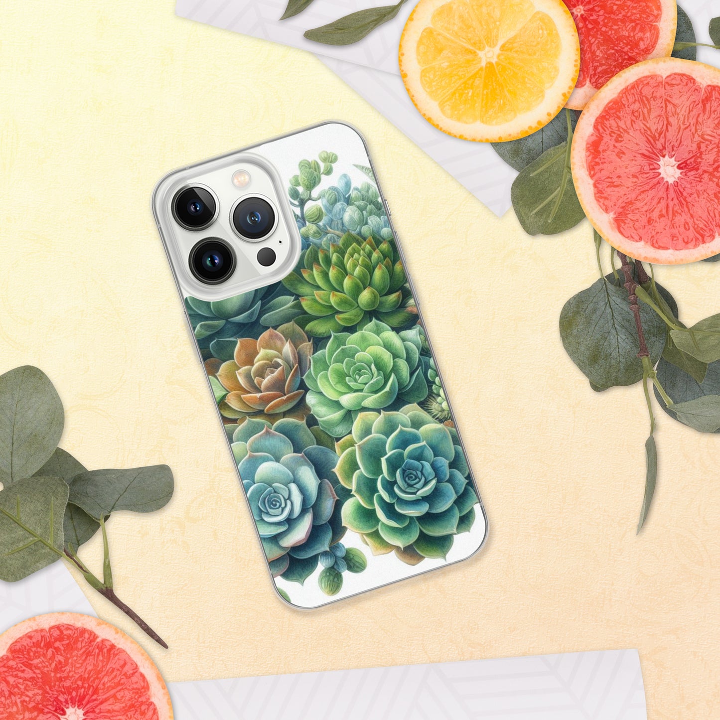 Succulent Clear Case for iPhone®