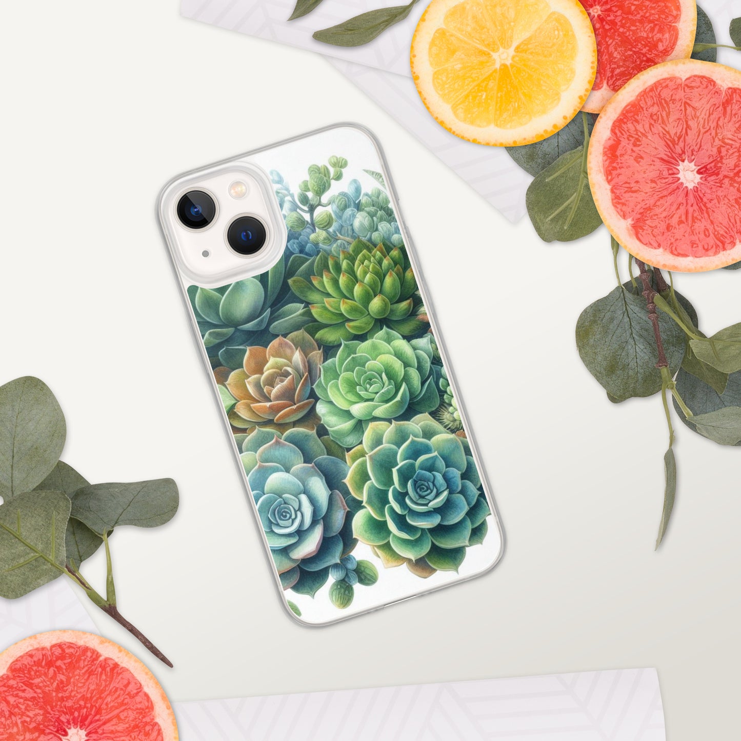 Succulent Clear Case for iPhone®