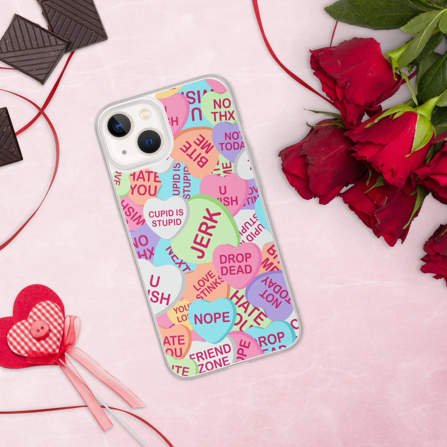 Cupid is Stupid Clear Case for iPhone®