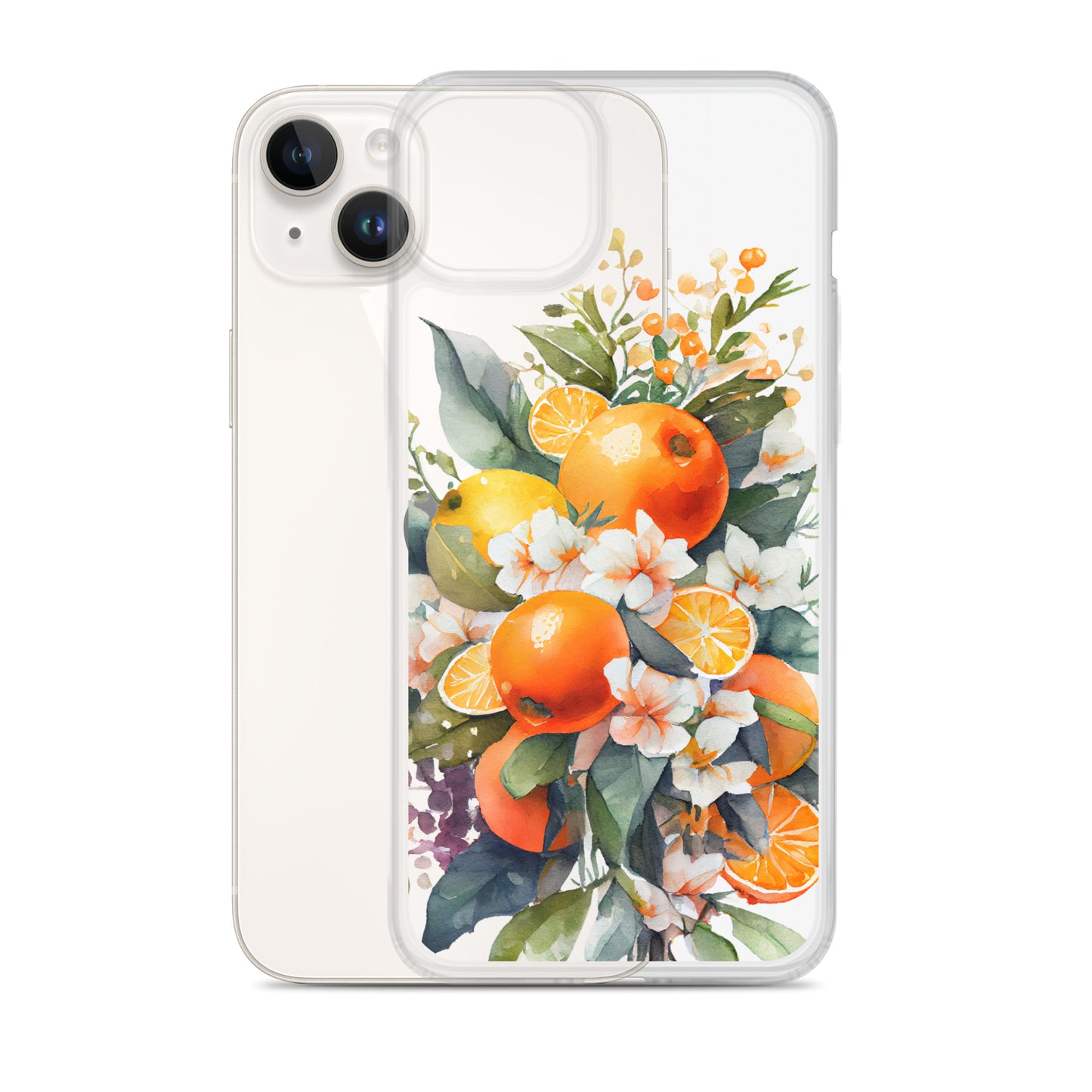 Oranges Clear Case for iPhone®