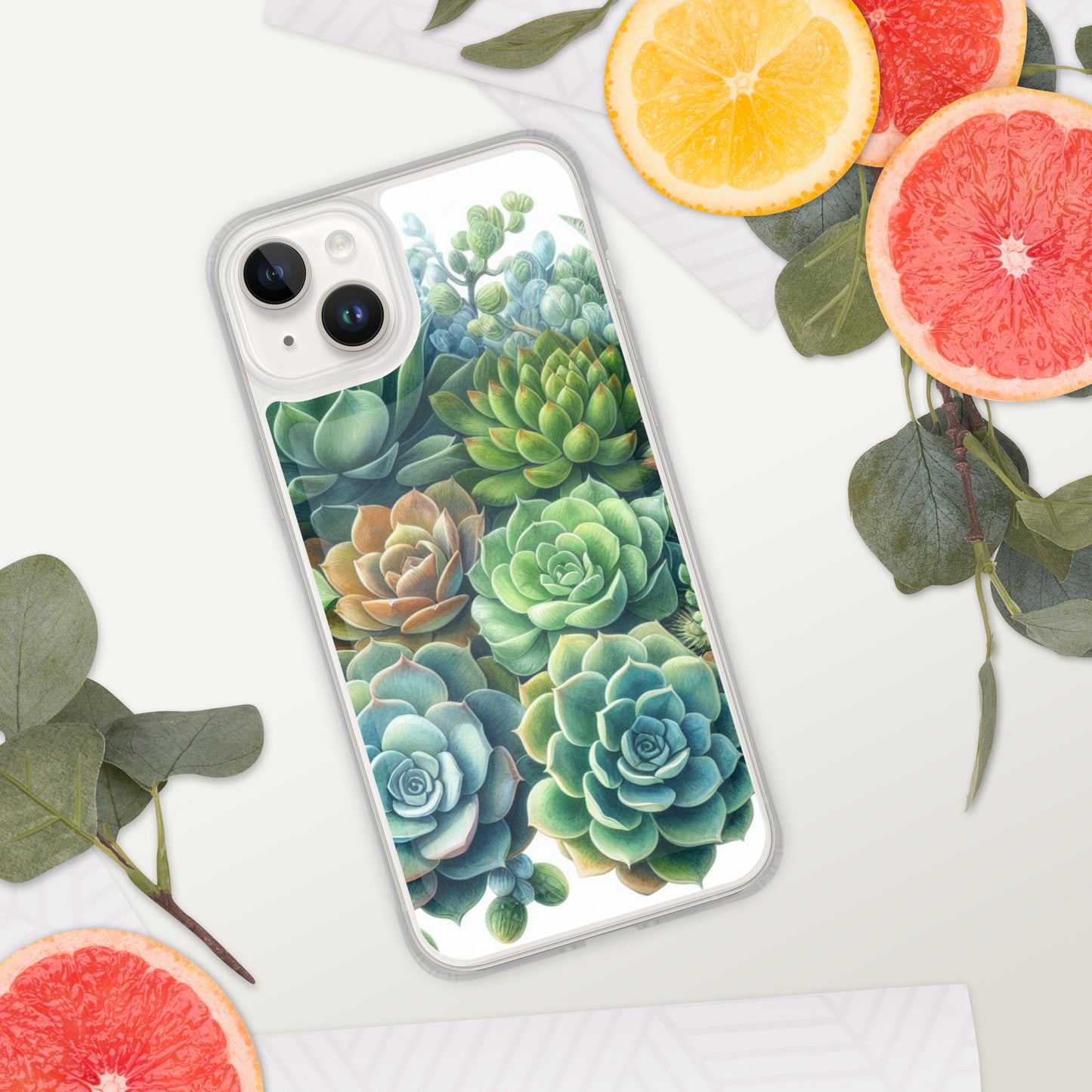 Succulent Clear Case for iPhone®