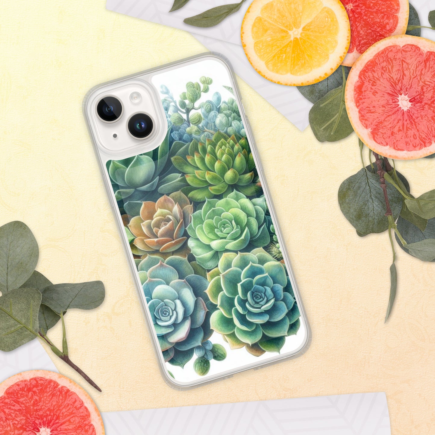 Succulent Clear Case for iPhone®