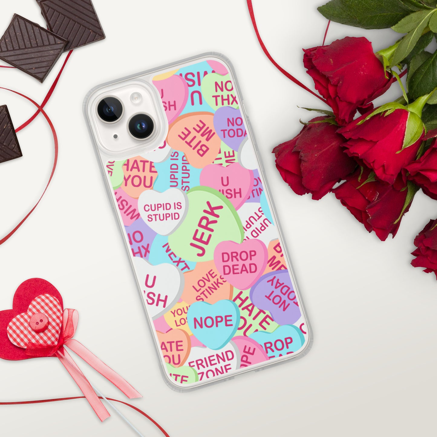 Cupid is Stupid Clear Case for iPhone®