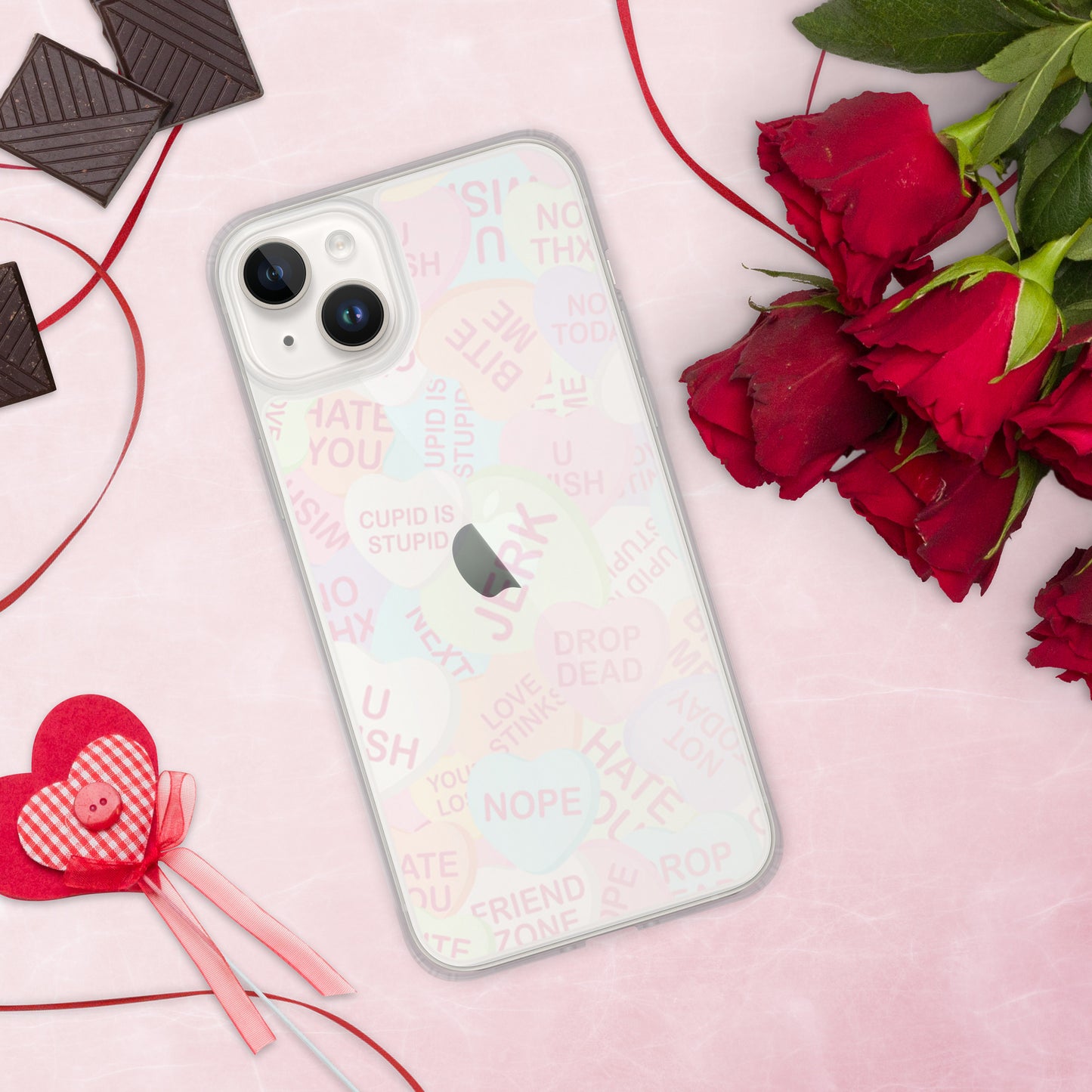 Cupid is Stupid Clear Case for iPhone®