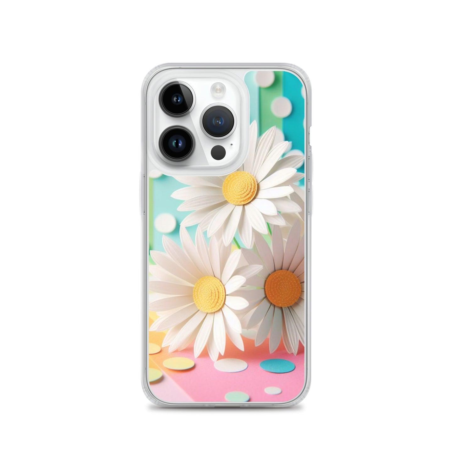 Paper Daisy Clear Case for iPhone®