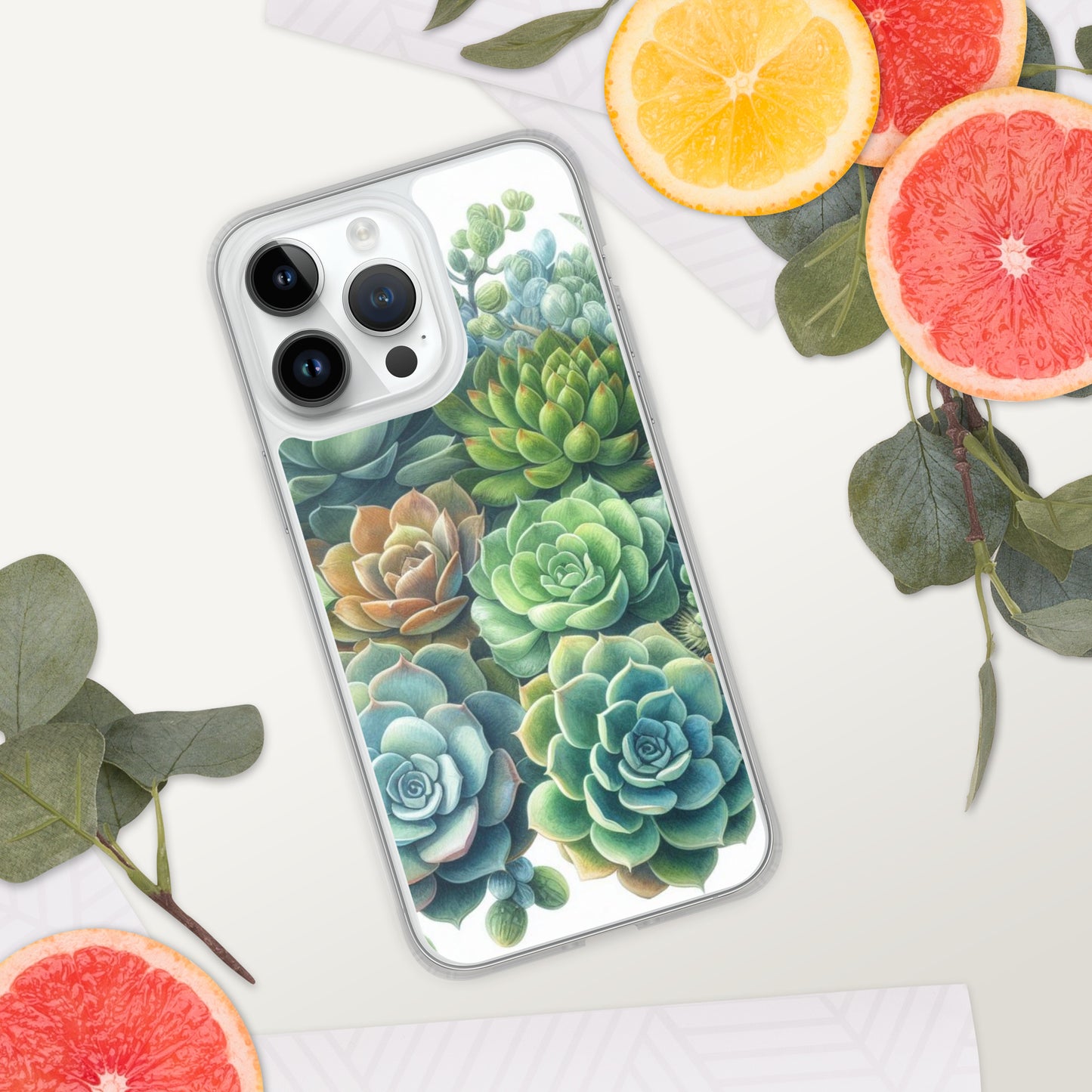 Succulent Clear Case for iPhone®