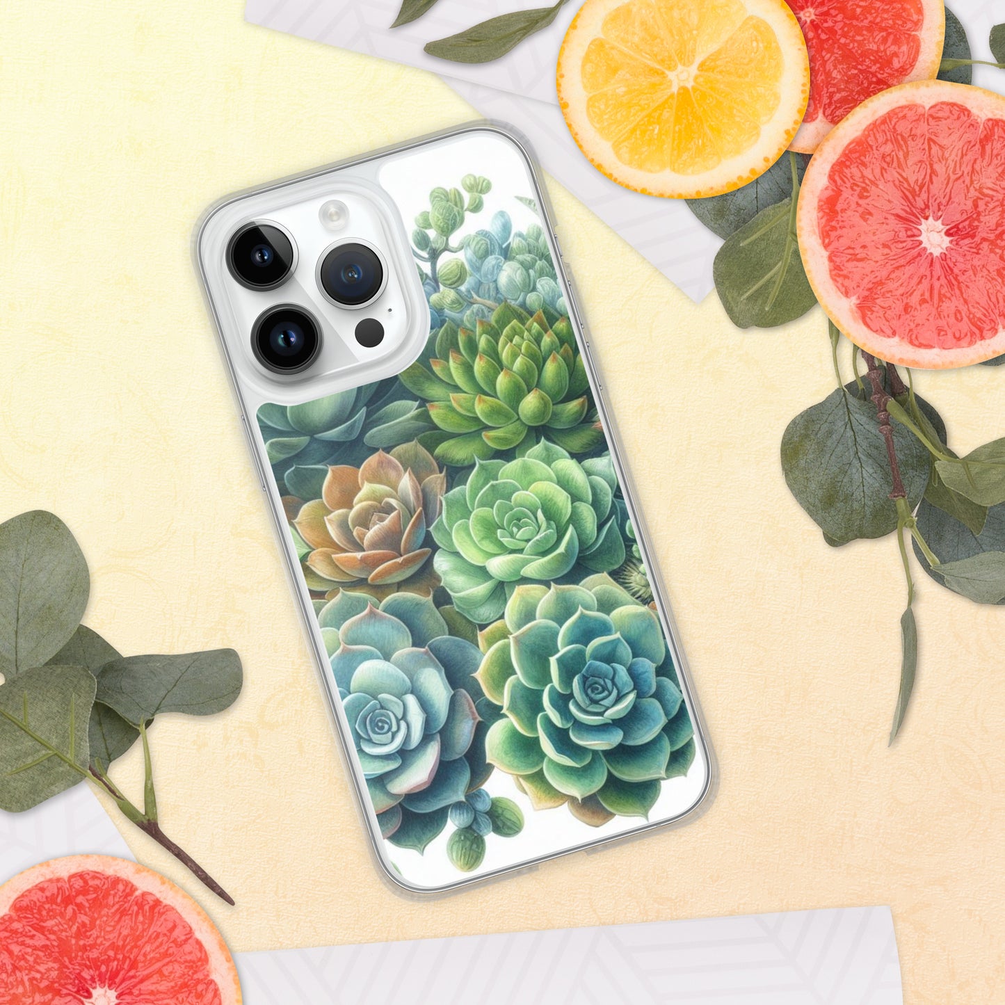 Succulent Clear Case for iPhone®