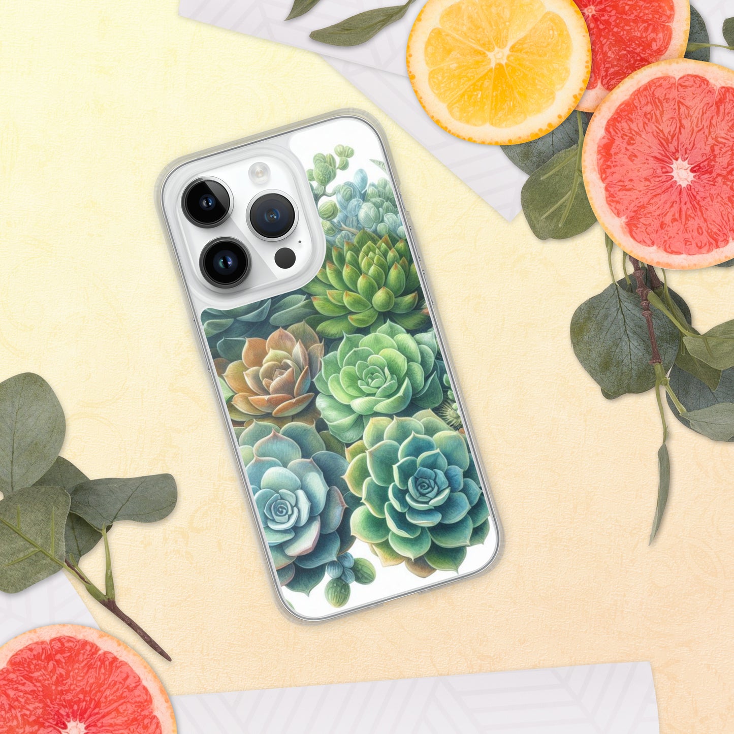 Succulent Clear Case for iPhone®