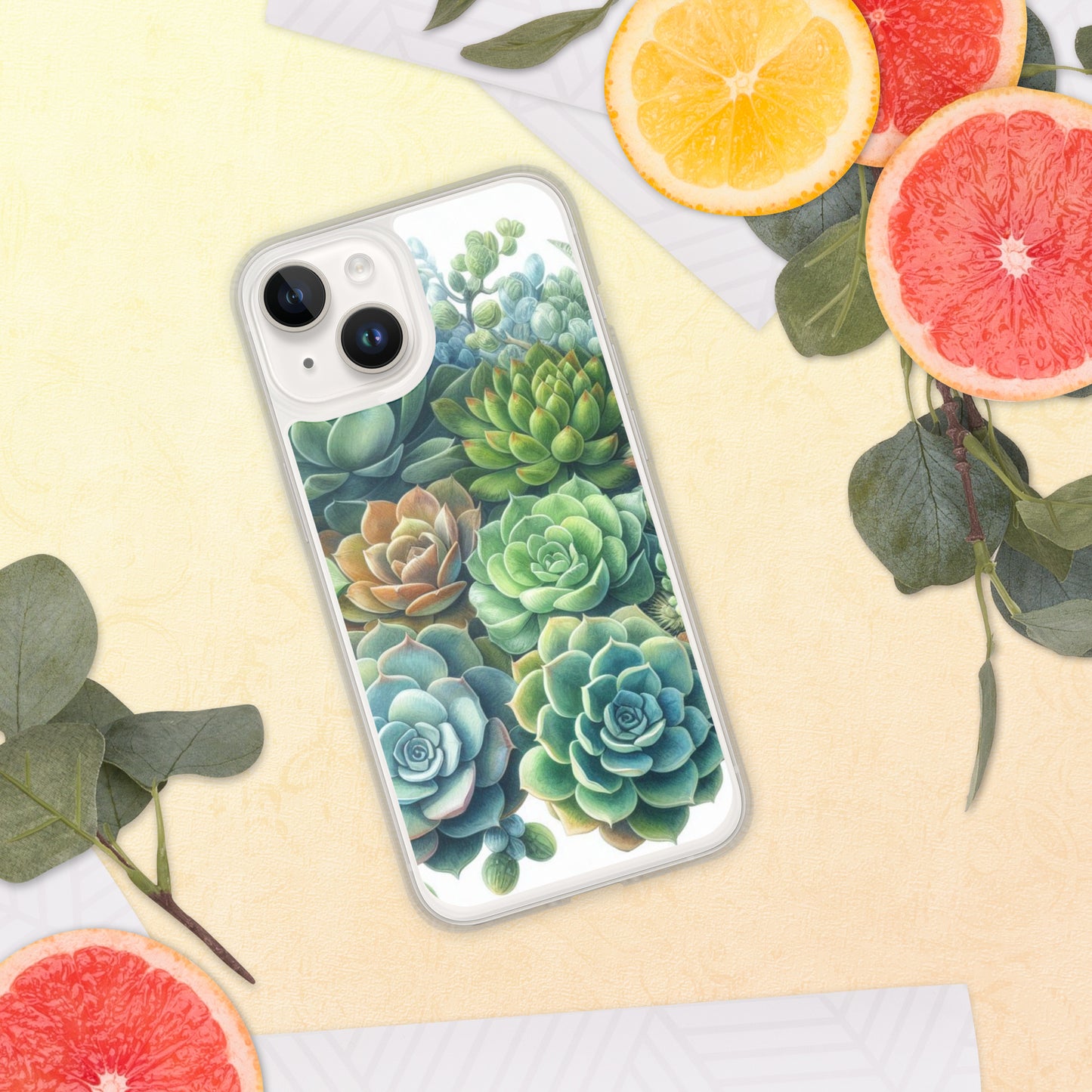 Succulent Clear Case for iPhone®