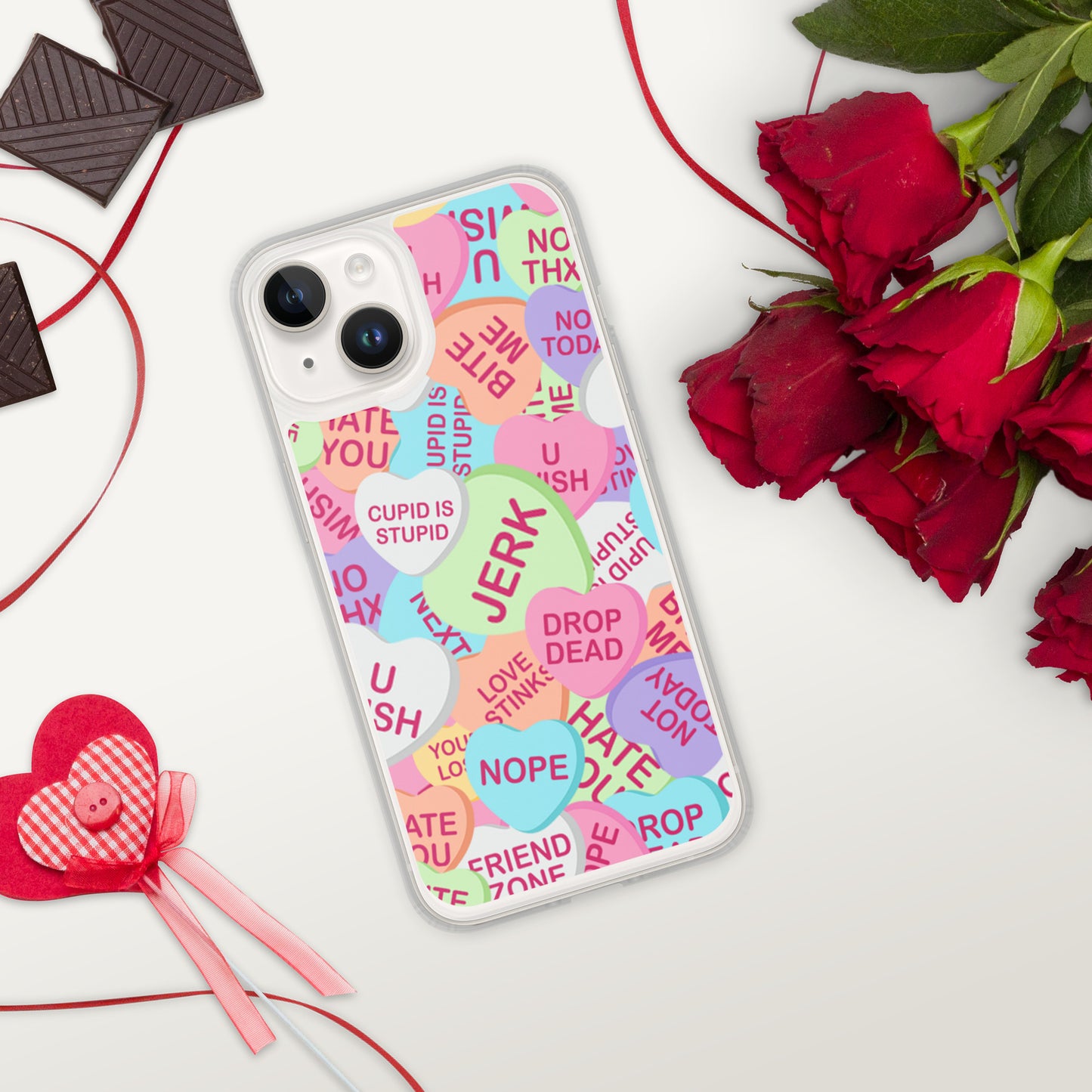 Cupid is Stupid Clear Case for iPhone®