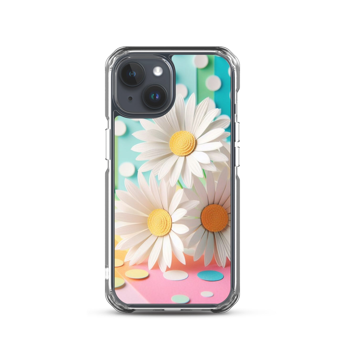 Paper Daisy Clear Case for iPhone®