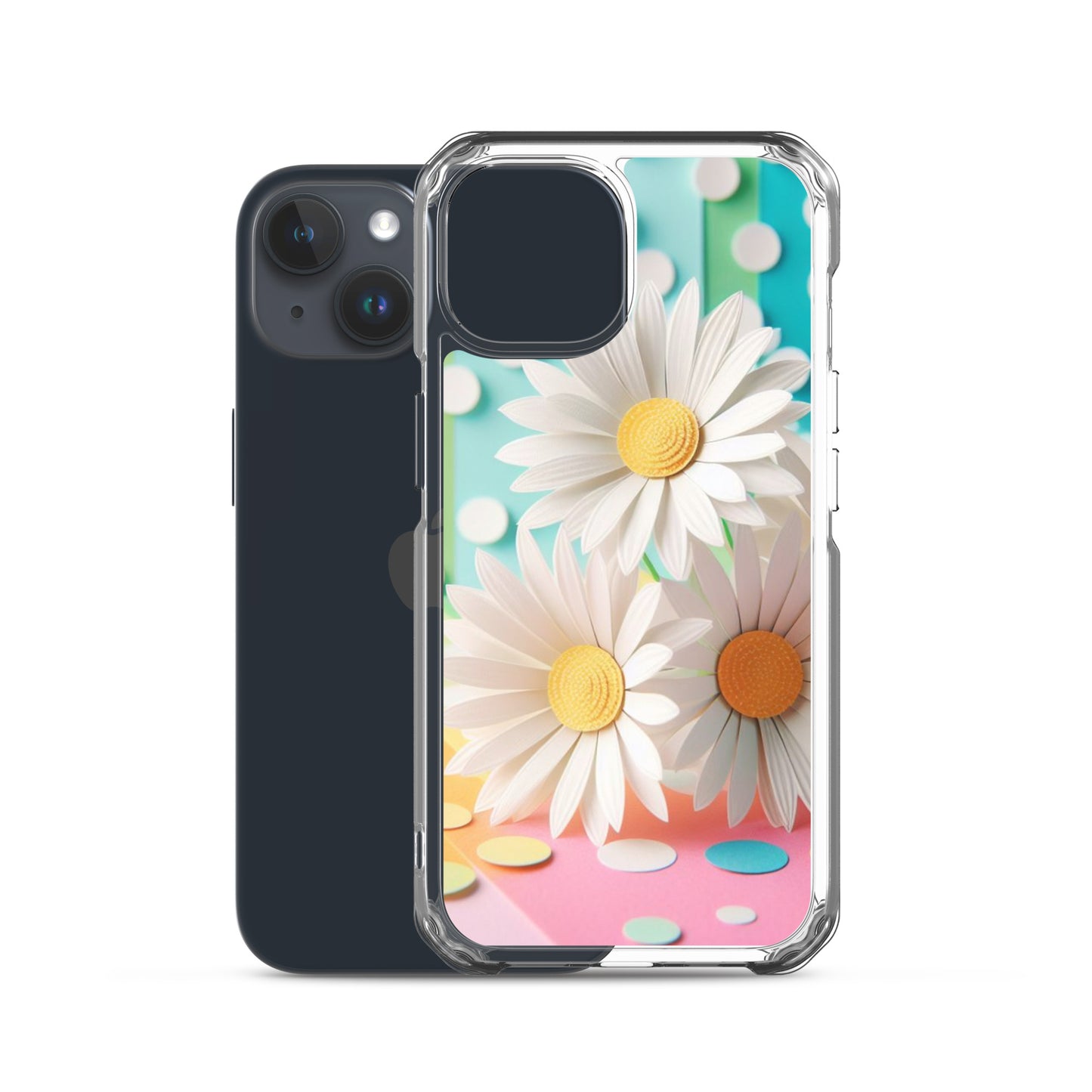 Paper Daisy Clear Case for iPhone®