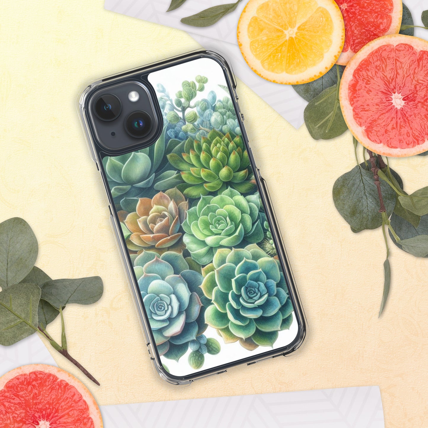 Succulent Clear Case for iPhone®