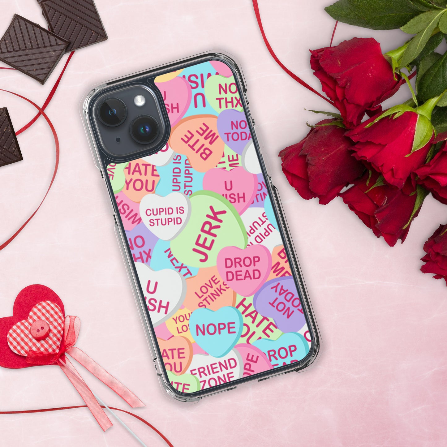 Cupid is Stupid Clear Case for iPhone®