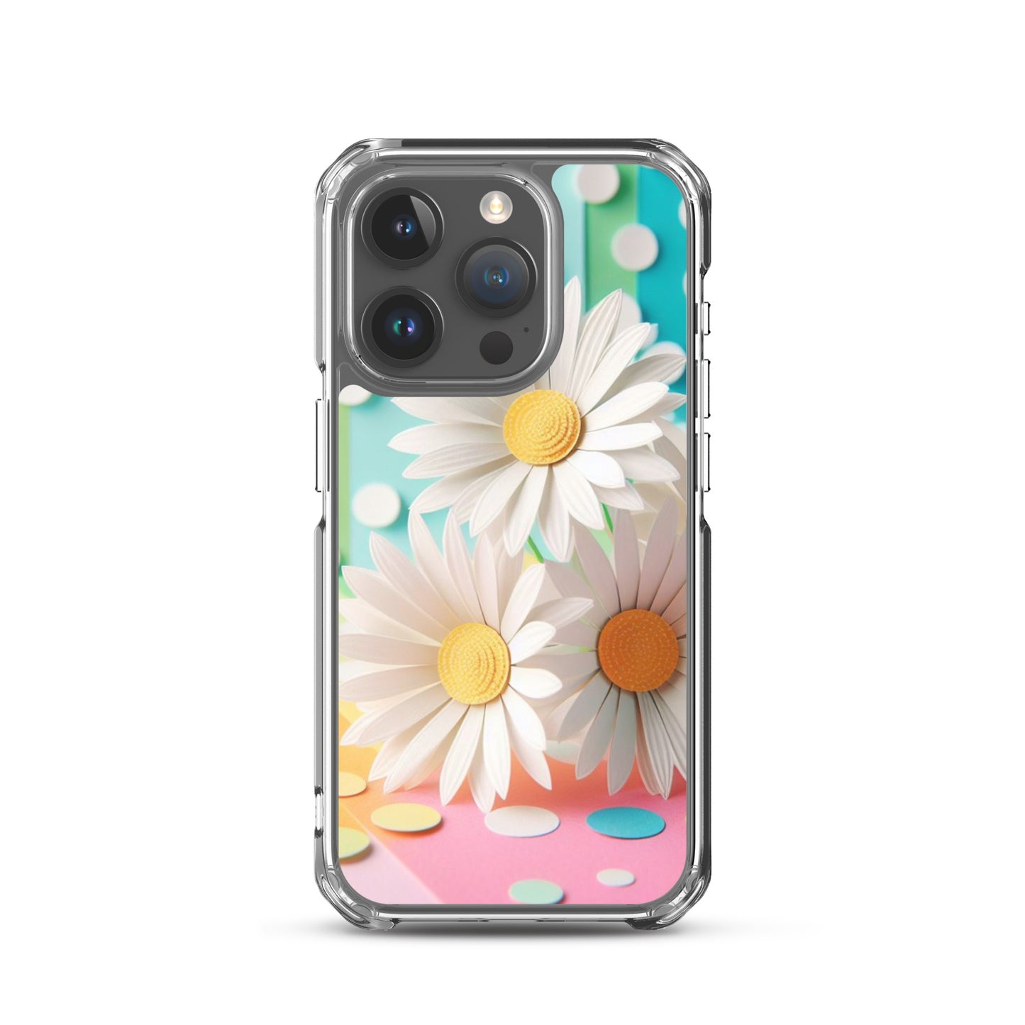 Paper Daisy Clear Case for iPhone®