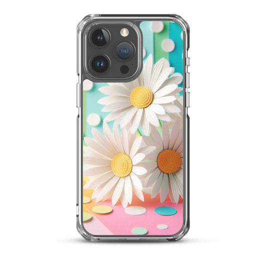 Paper Daisy Clear Case for iPhone®