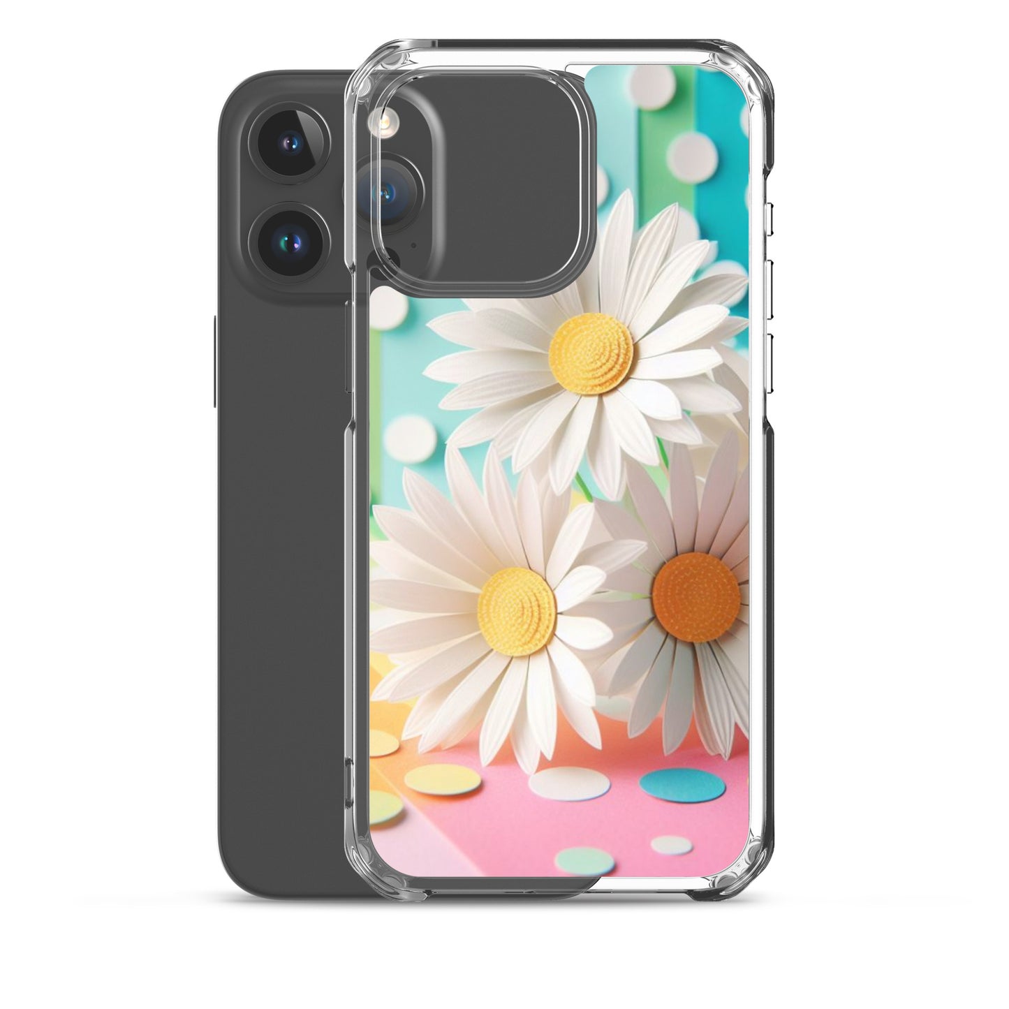 Paper Daisy Clear Case for iPhone®