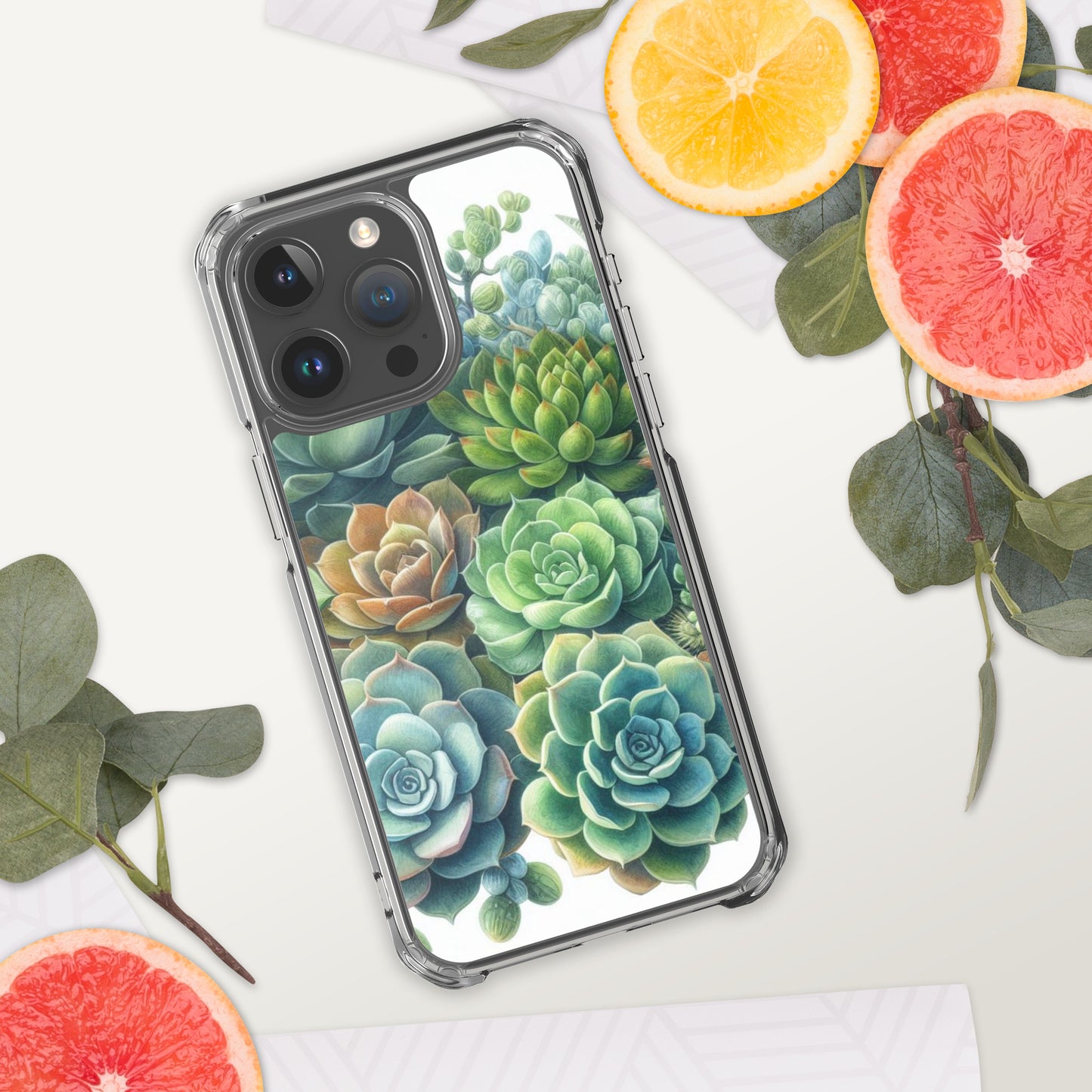 Succulent Clear Case for iPhone®