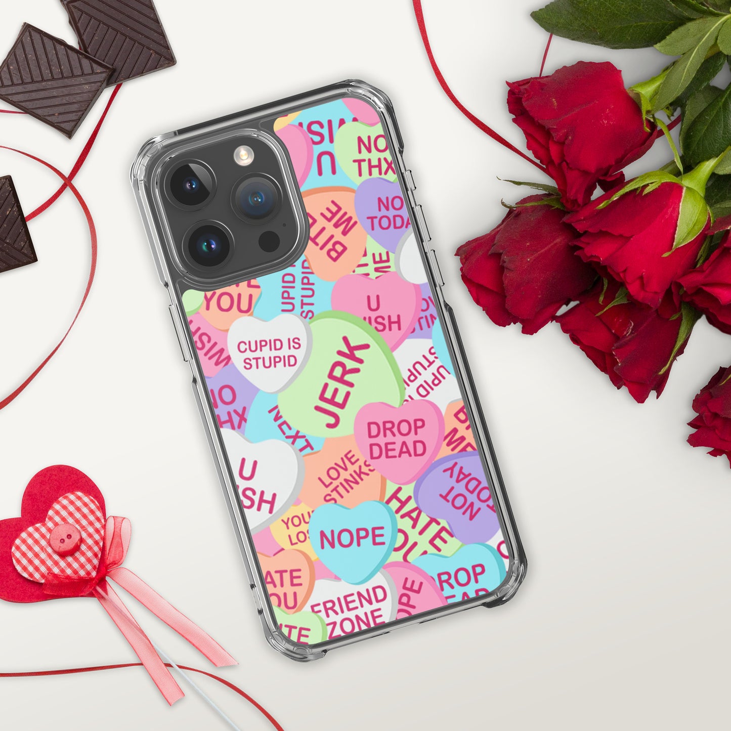 Cupid is Stupid Clear Case for iPhone®