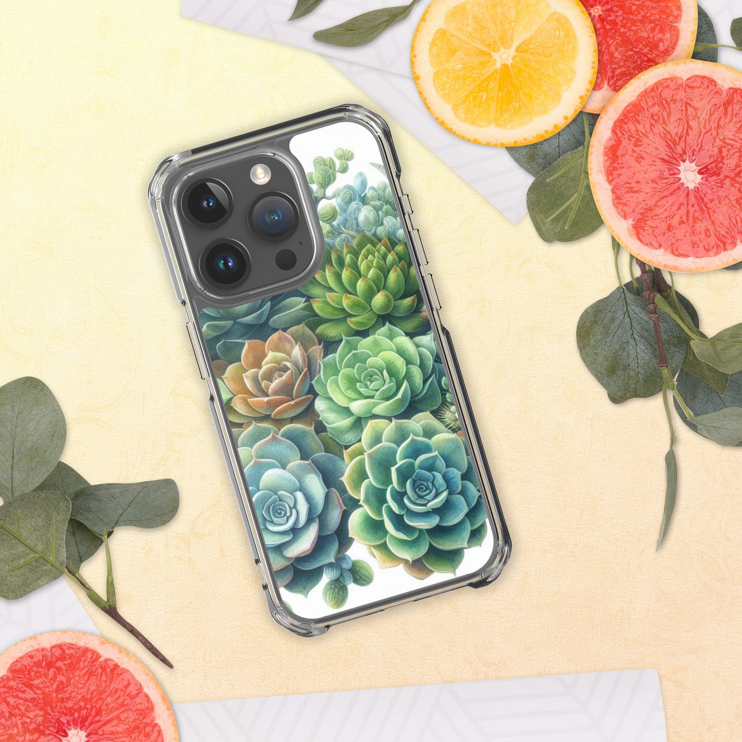 Succulent Clear Case for iPhone®