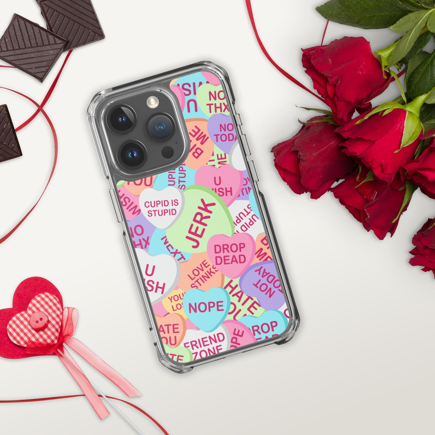 Cupid is Stupid Clear Case for iPhone®