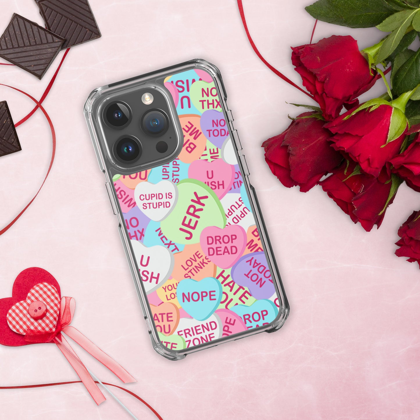 Cupid is Stupid Clear Case for iPhone®