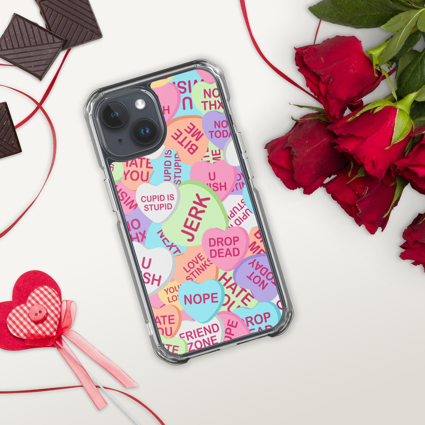 Cupid is Stupid Clear Case for iPhone®