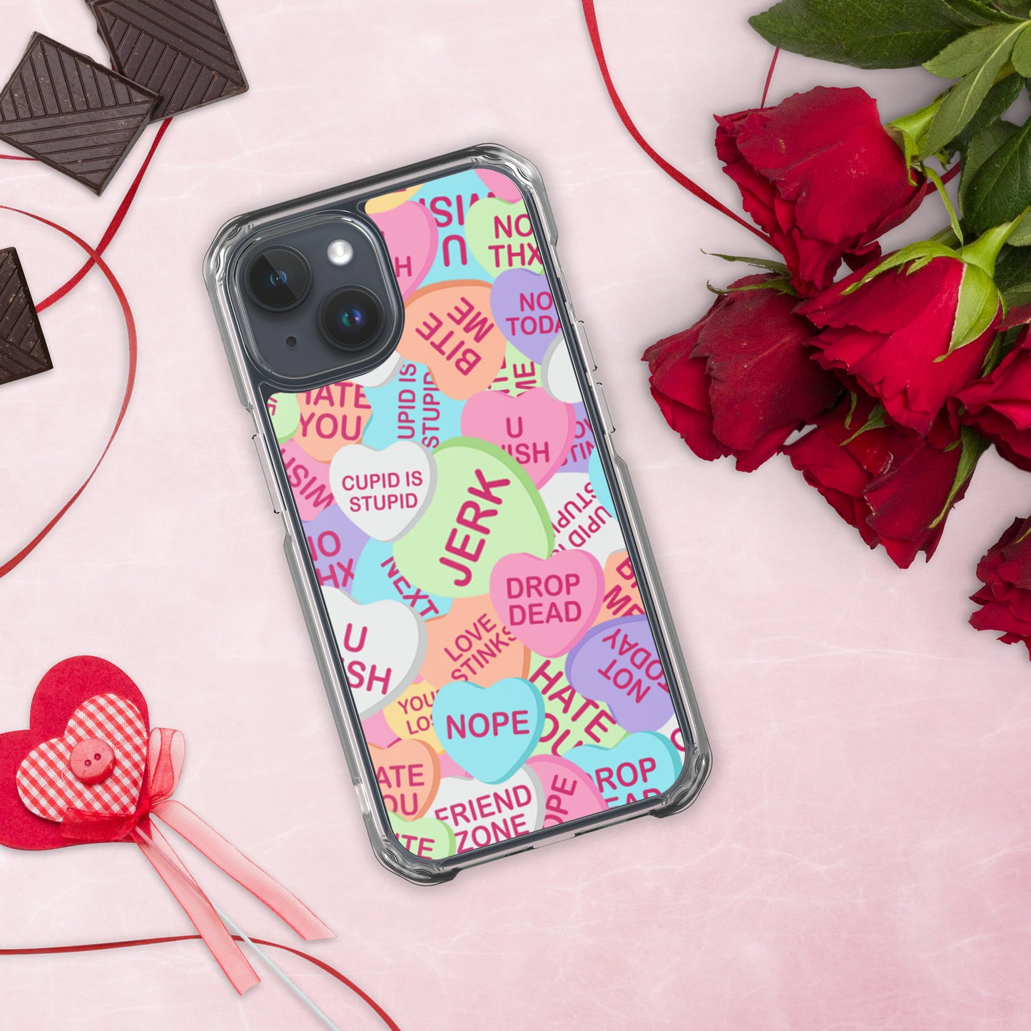 Cupid is Stupid Clear Case for iPhone®