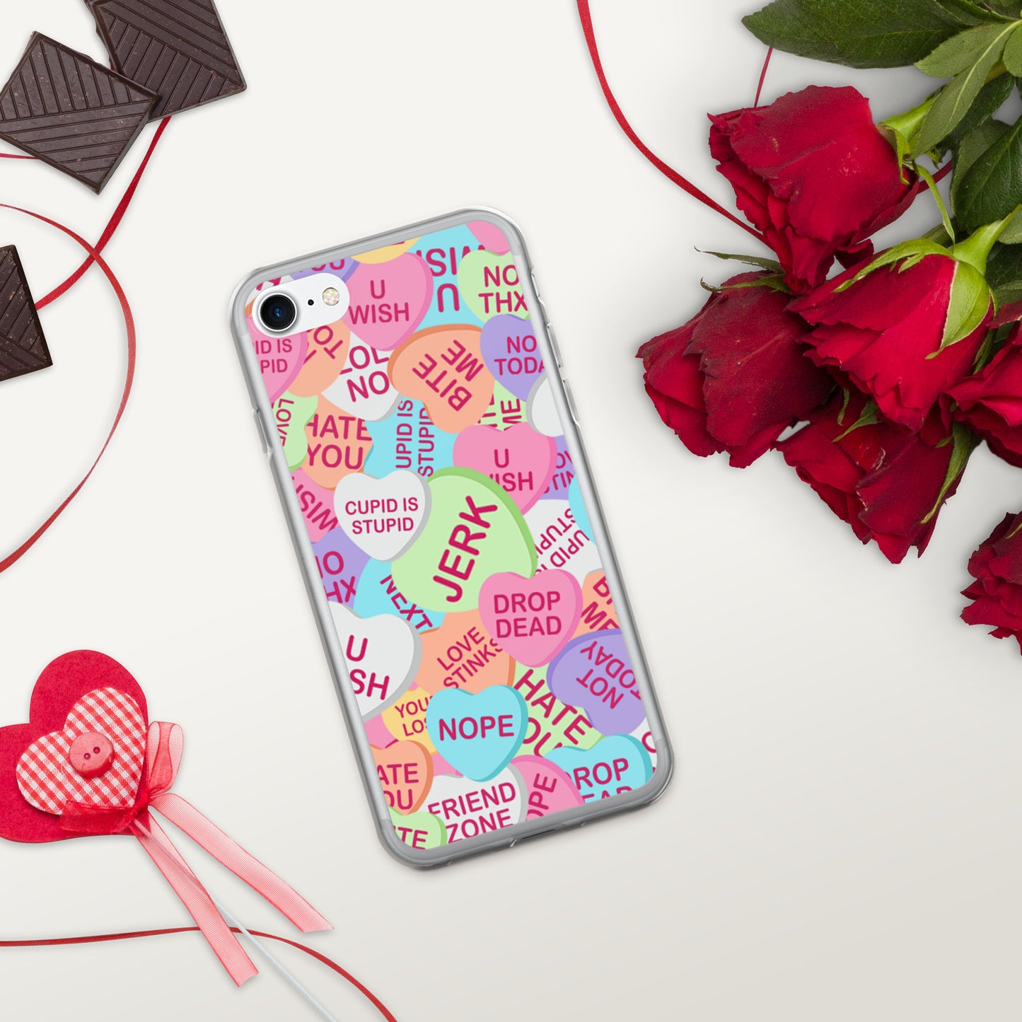 Cupid is Stupid Clear Case for iPhone®