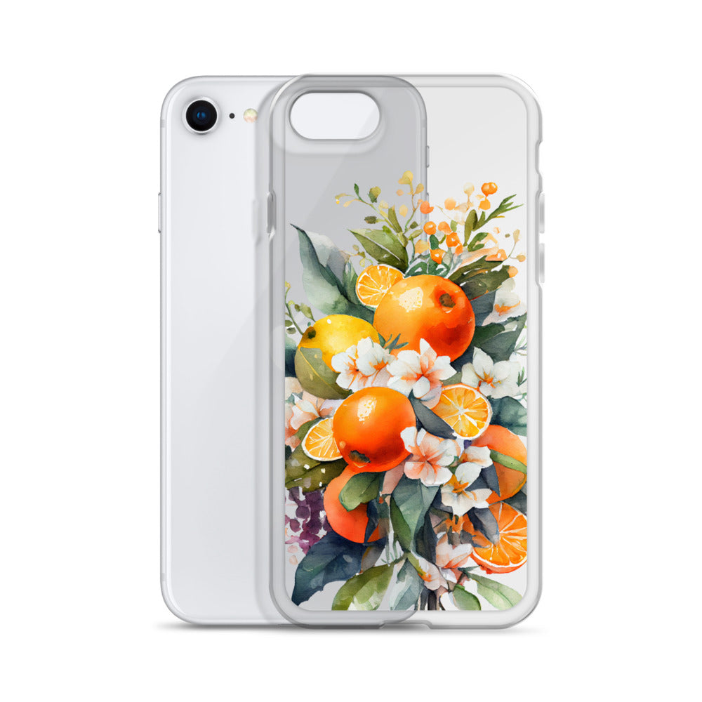 Oranges Clear Case for iPhone®